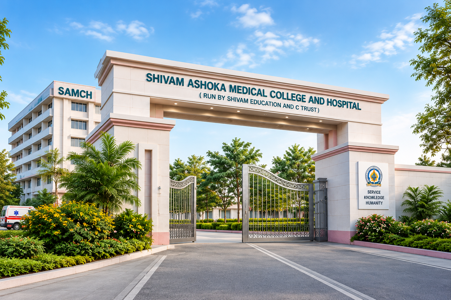 Shivam Ashoka Medical College and Hospital Campus